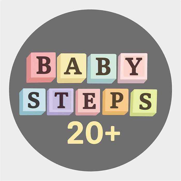 Baby Steps 20+ logo